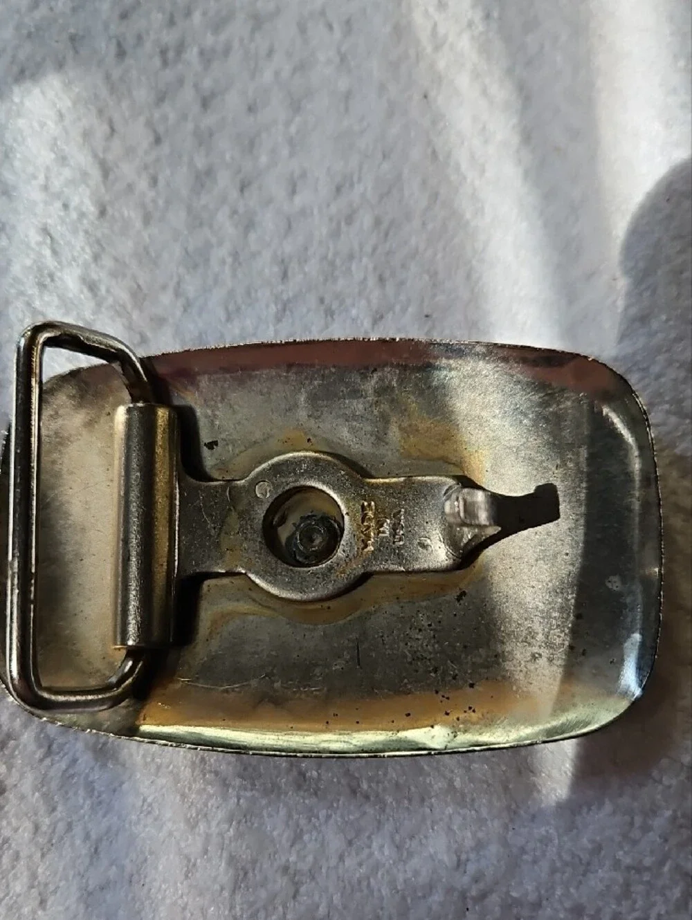 Vintage Horse Head Child's Belt Buckle in Metallic Bronze Tone